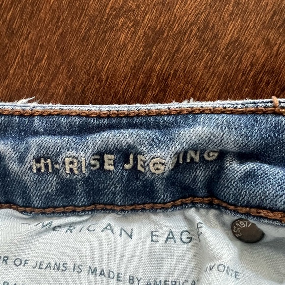 American Eagle Outfitters Blue Skinny Jeans - Picture 4 of 5